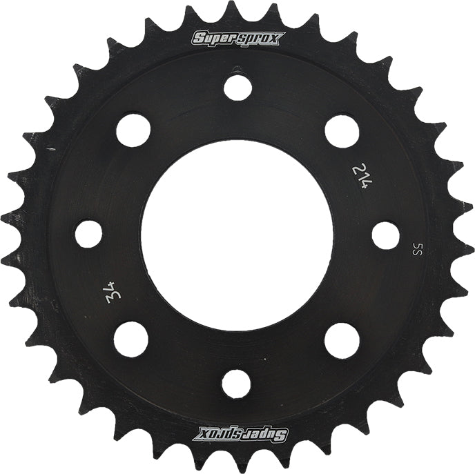 Rear Sprocket Steel 34t 420 Blk Hon