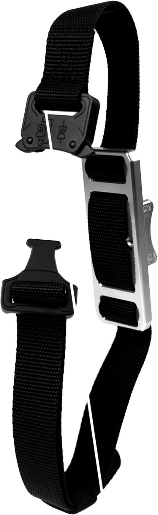 Nylon Strap Mount Silver