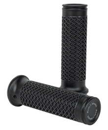 Slash Cut Grip Set 7/8" Pr Black