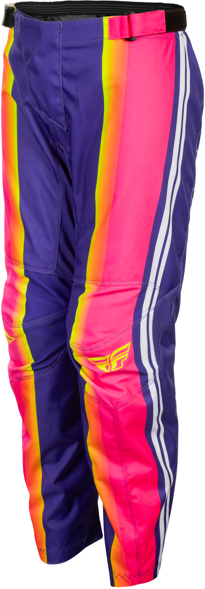 Youth F 16 Raze Pants Purple/Pink/Yellow Sz 18