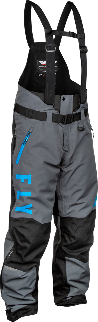 Carbon Bib Grey/Blue Lg