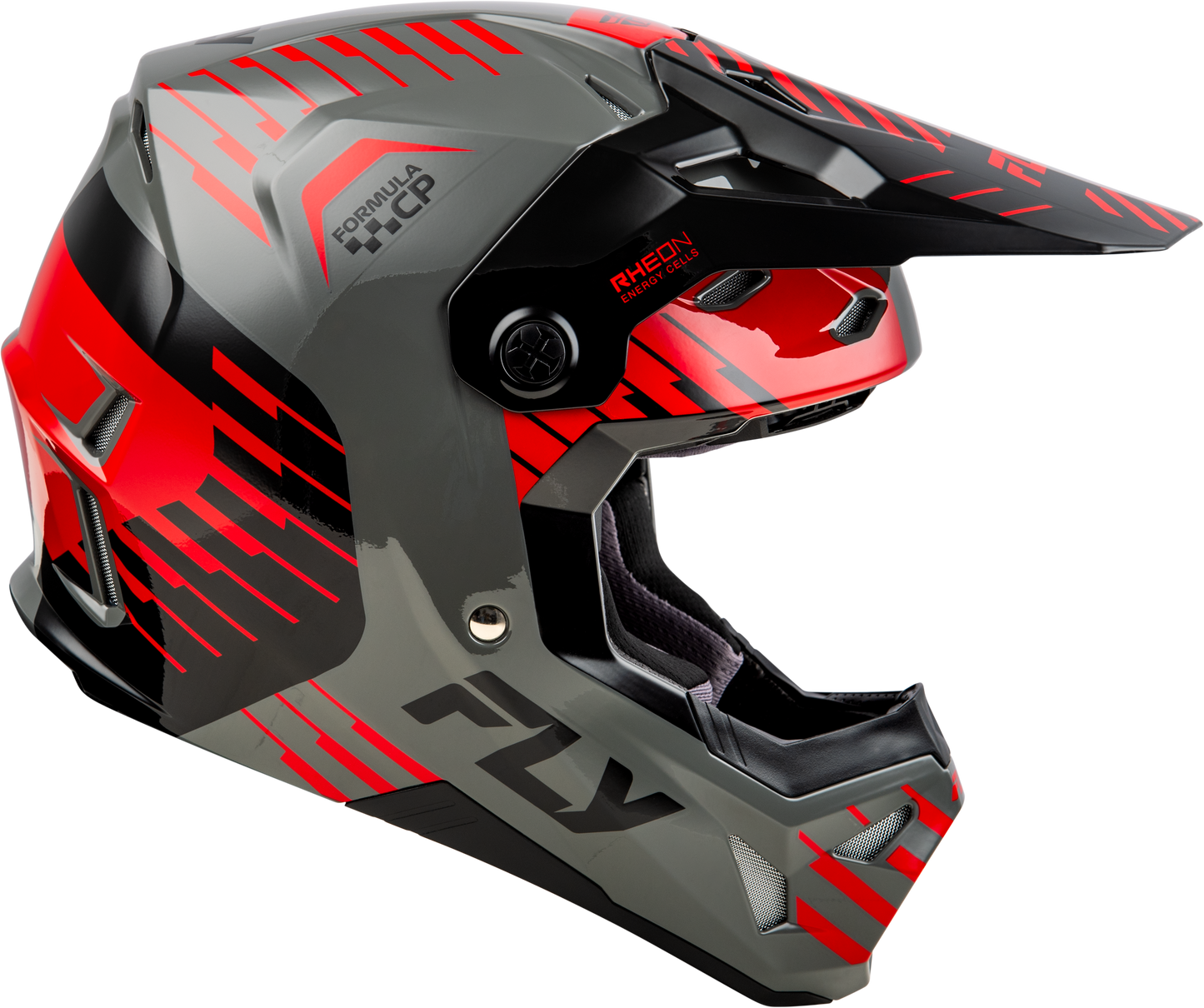 Formula Cp Slice Helmet Grey/Red/Black Md