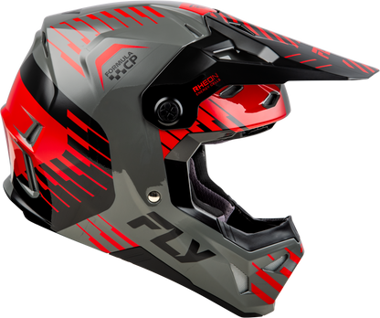 Formula Cp Slice Helmet Grey/Red/Black Lg