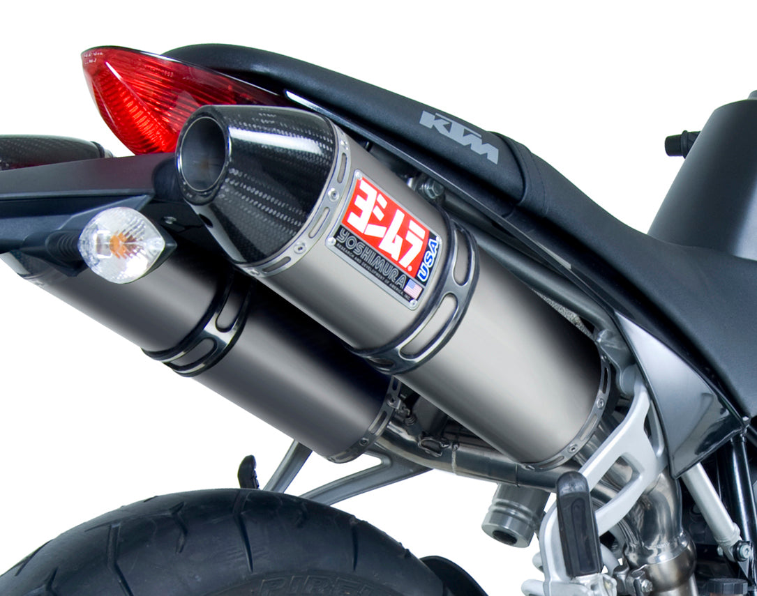 Race Dual Rs 3c Slip On Exhaust Ss Ti Cf