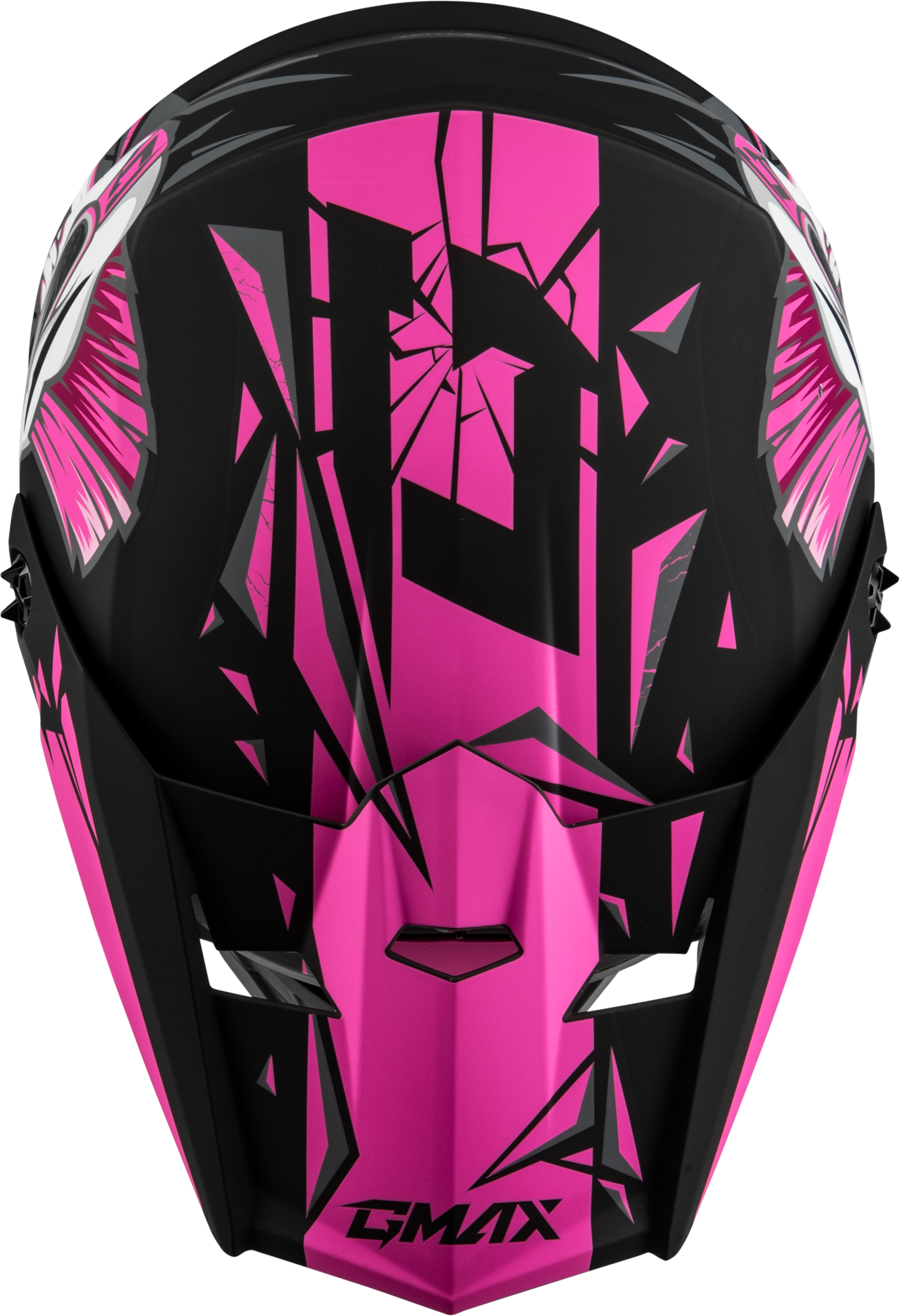 Youth Mx 46y Unstable Helmet Matte Black/Pink Ym
