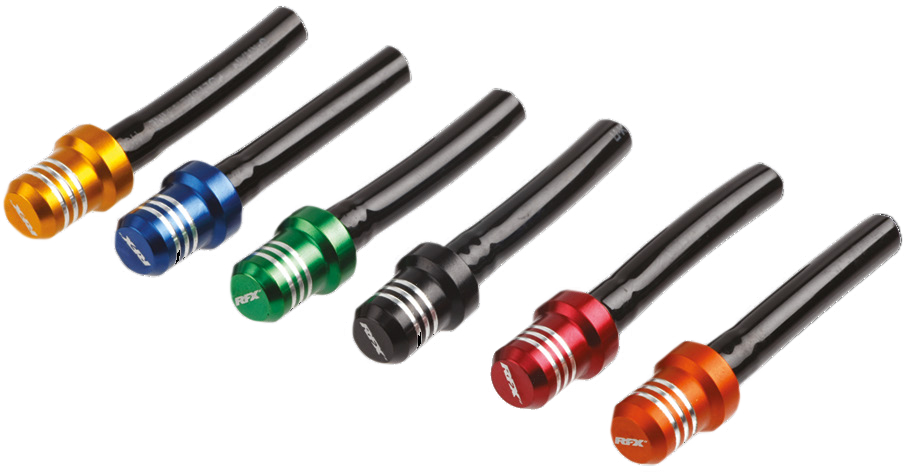 Short Vent Tube Blue 1 Way Cap