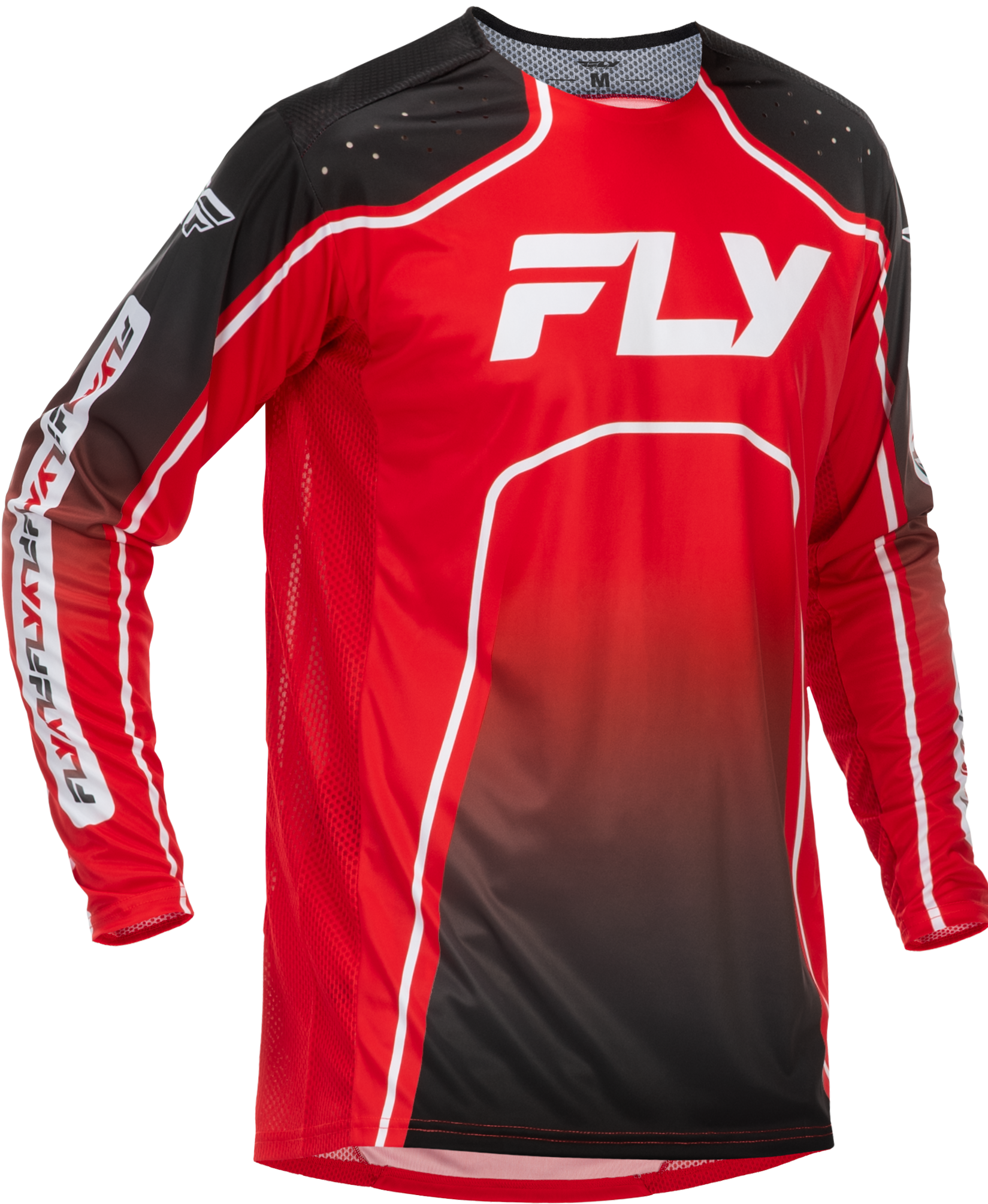 Rayce Bicycle Jersey Red/Black/White Xl