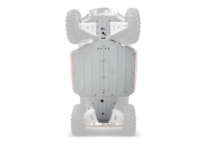 Alloy Central Skid Plate Pol