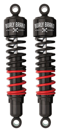 Stiletto Shocks 12.5" Pr Black Hon
