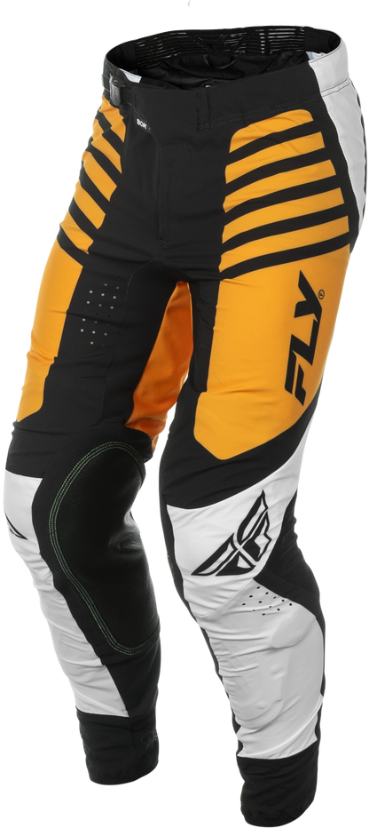 Lite Pants White/Black/Mustard Sz 30
