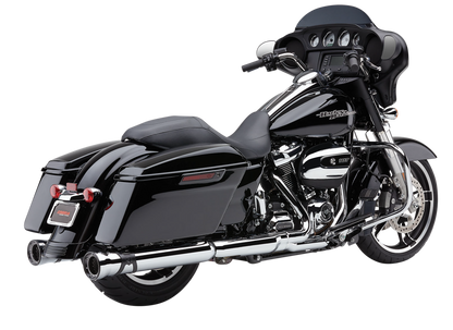 4" Race Pro Slip Ons Chrome Flh/Flt 17 22