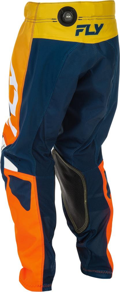 Youth Kinetic Pants Navy/Orange Sz 20