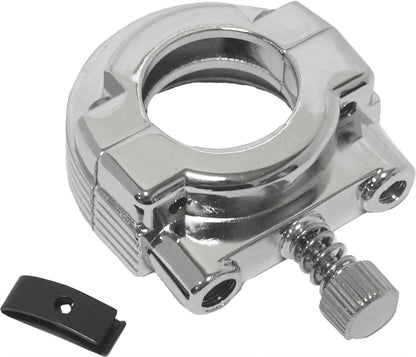 Throttle Clamp Single Cable Screw In Chrome