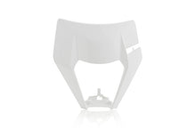 Acerbis 17-19 KTM EXC-F250-500/XC-W150/XC-W 250/300/XC-W250tpi/XC-W300tpi Headlight Mask - White