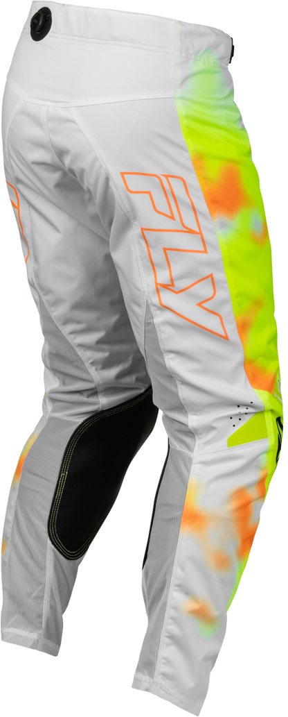 Kinetic Blur Pants White/Hi Vis/Orange Sz 38