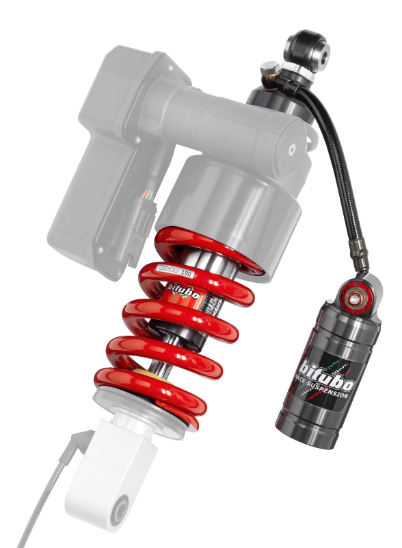 Bitubo VXU Rear Monoshock For Showa With Remote Tank, Provided With Bitubo Spring