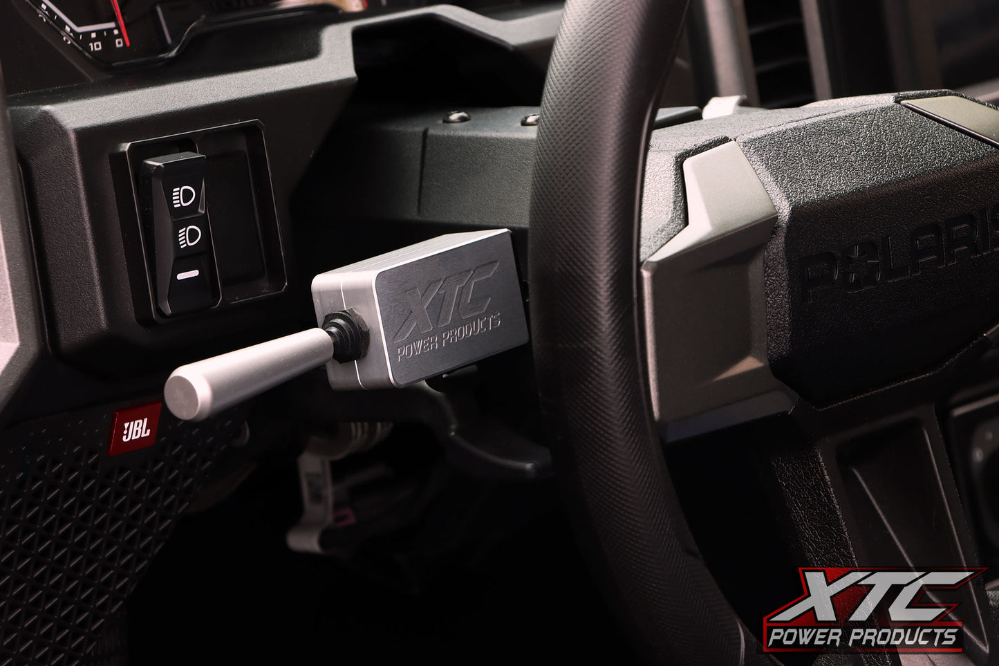 Auto Turn Signal Kit W/ Billet Lever And Front Drl Lights Pol