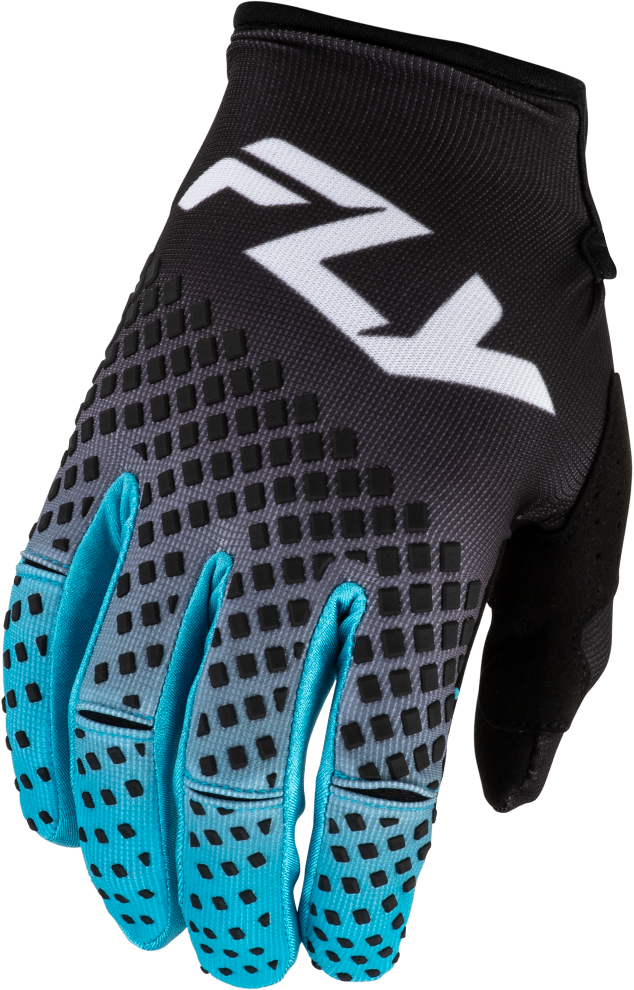 Youth Kinetic Fade Gloves Black/Blue/White Ym