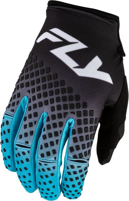 Kinetic Fade Gloves Black/Blue/White Md