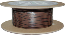 100' Spool 20 Gauge Wire (Brown/Black Stripe)
