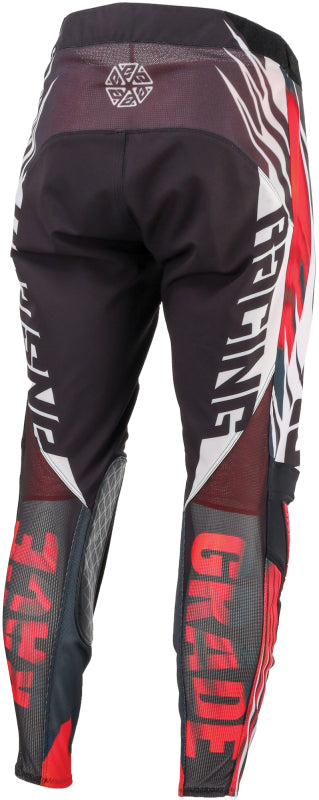 Answer Elite Xotic Pants Crimson/Black Youth Size - 28