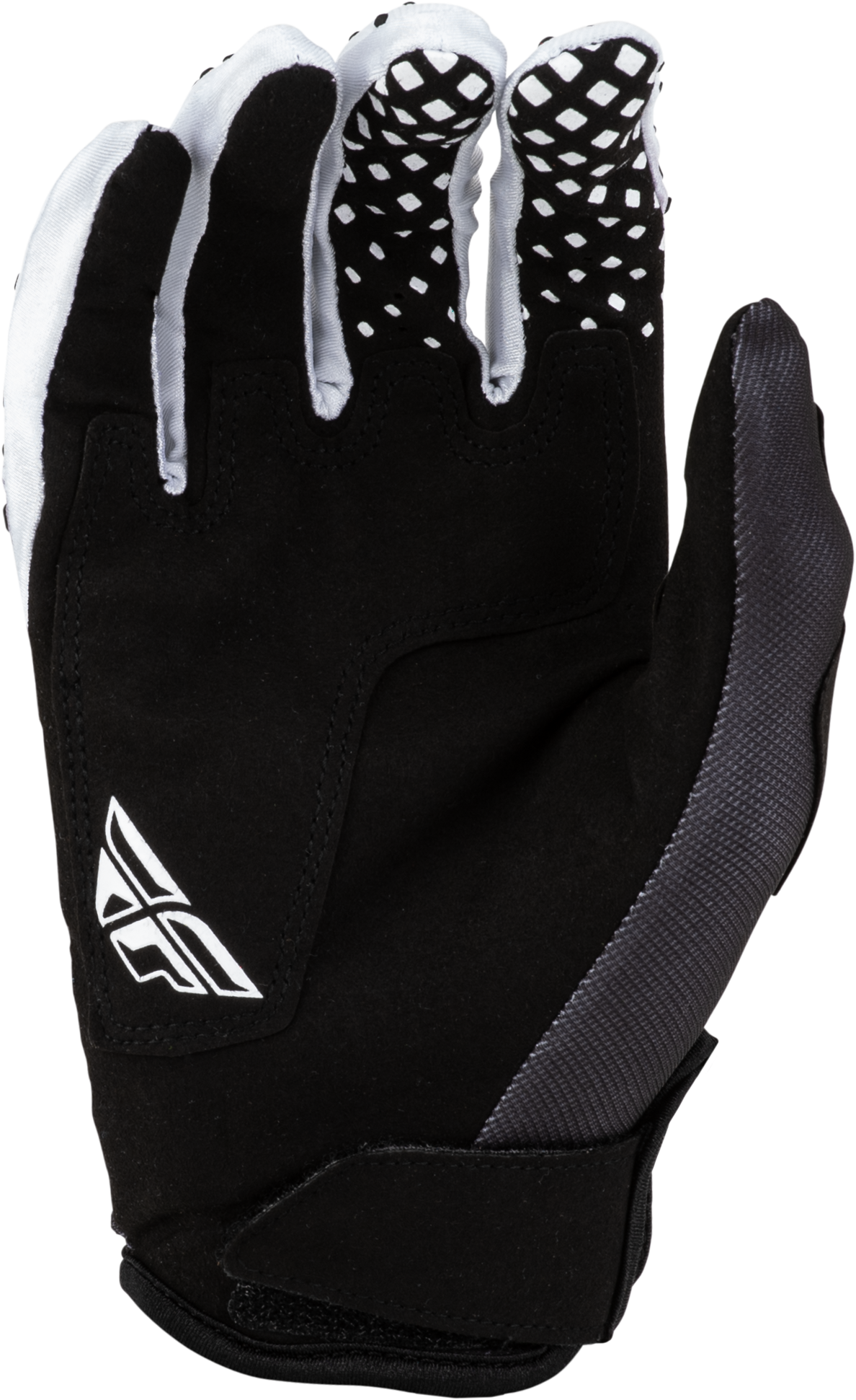 Youth Kinetic Fade Gloves Black/White/Hi Vis Ys