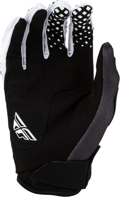 Youth Kinetic Fade Gloves Black/White/Hi Vis Ys