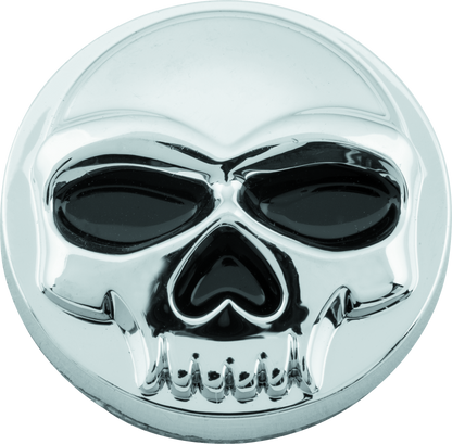 Kuryakyn Replacement Zombie Windshield Emblem Chrome