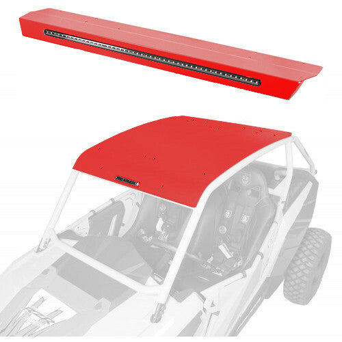 Asylum Roof W/ Light Bar Red