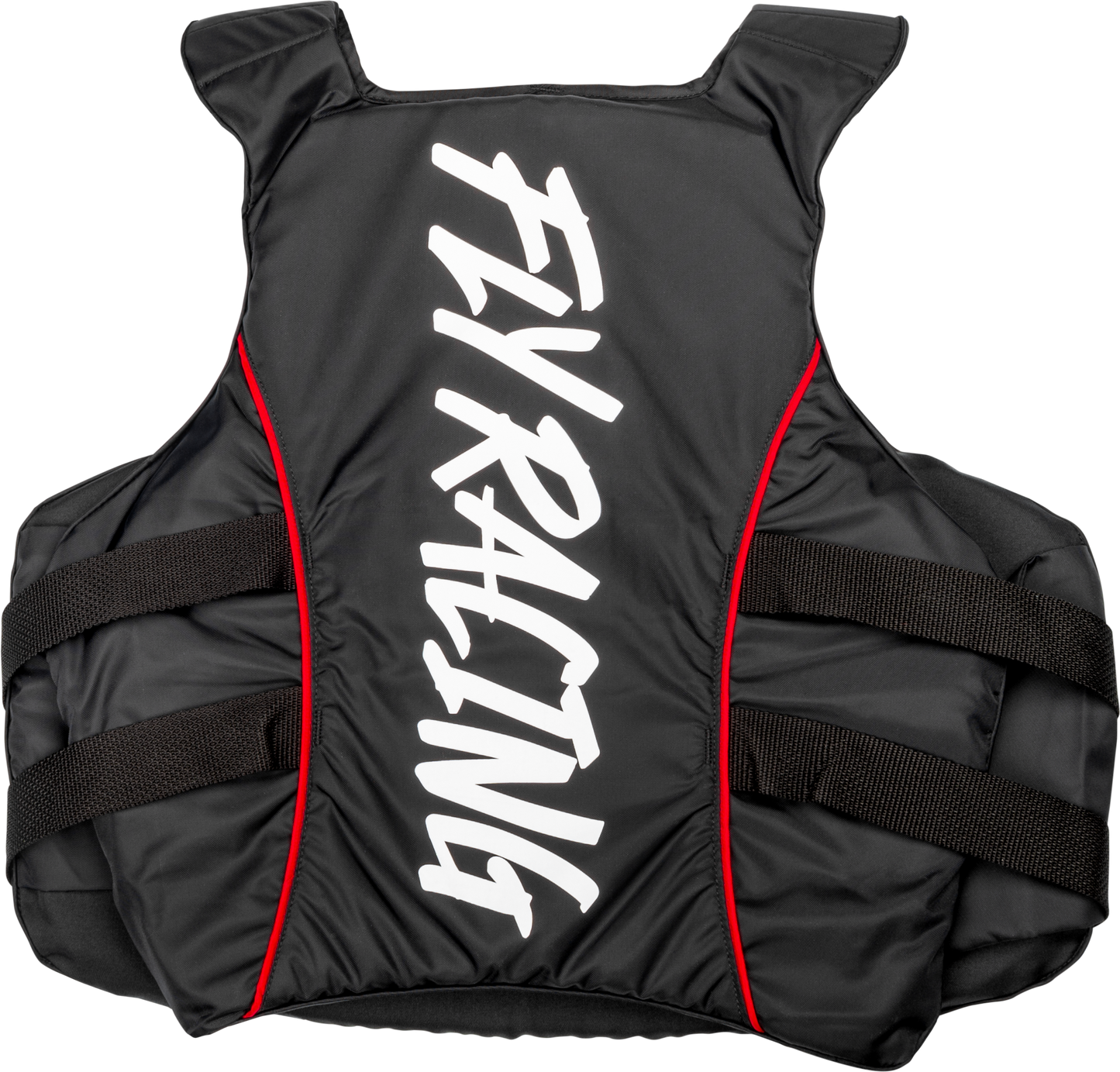 Pullover Flotation Vest Black/White/Red Xl