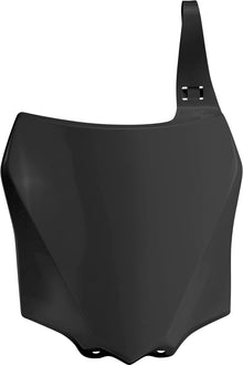 Front Number Plate Black