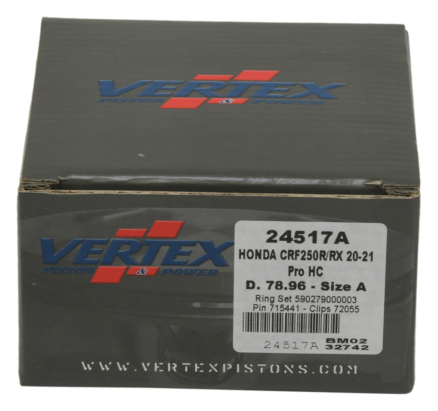 Piston Kit Hc Forged 78.96/Std 14.4:1 Hon