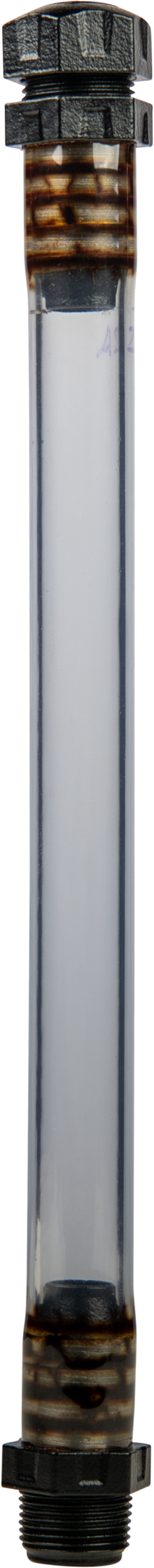 Filler Hose W/Screw Cap Clear 12"
