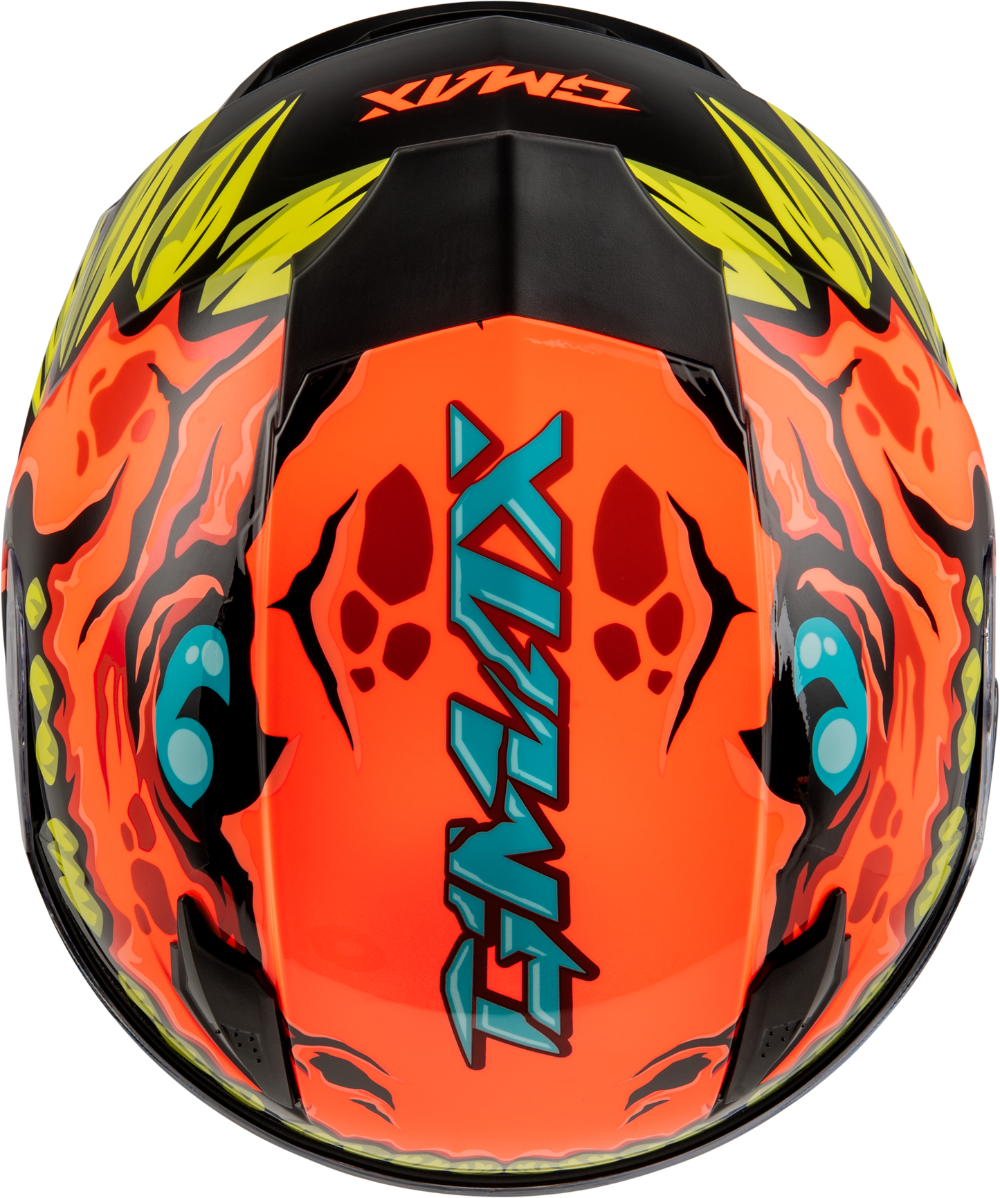 Youth Gm 49y Drax Helmet Orange Yl