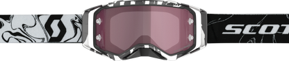 Prospect Goggle Mrbl Black/White W/Rose Amp Works