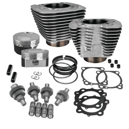 S&S Cycle 00-21 Sportster Models 1200cc to 1250cc Hooligan Kit - Silver