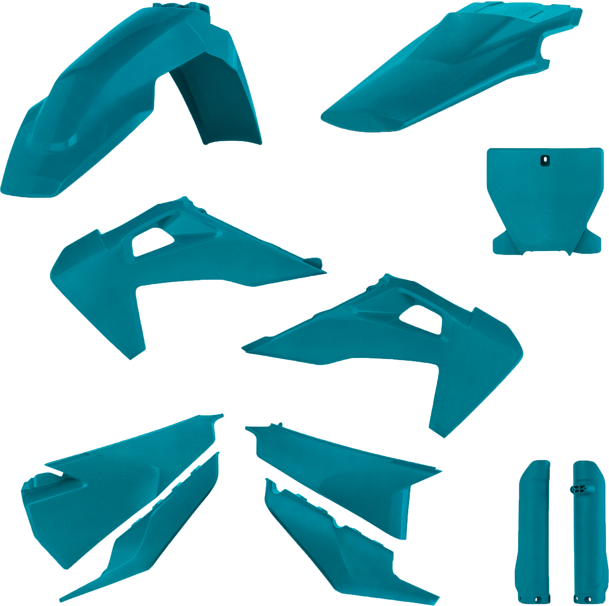 Full Plastic Kit Hus Teal Metallic