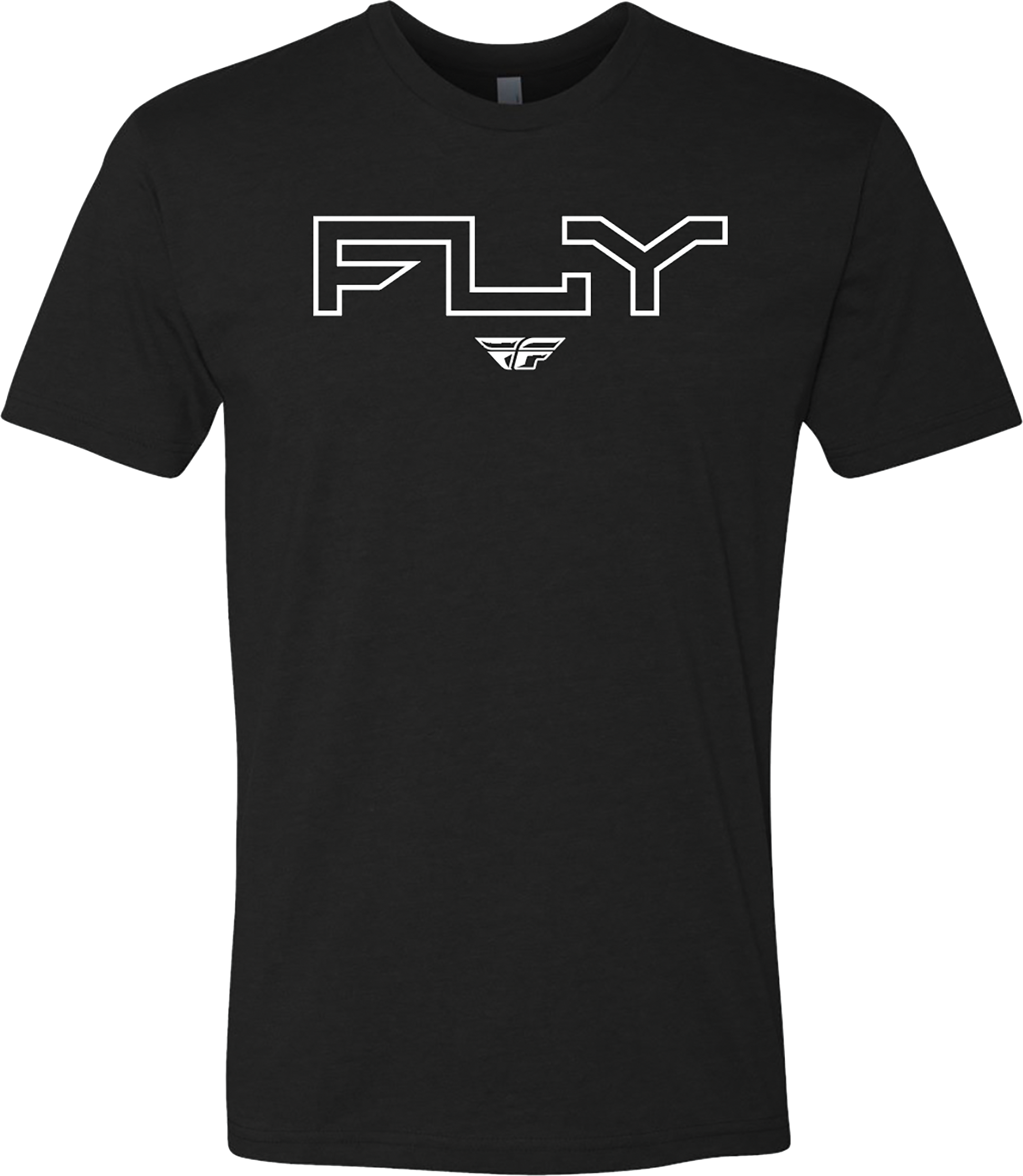 Fly Edge Tee Black Lg