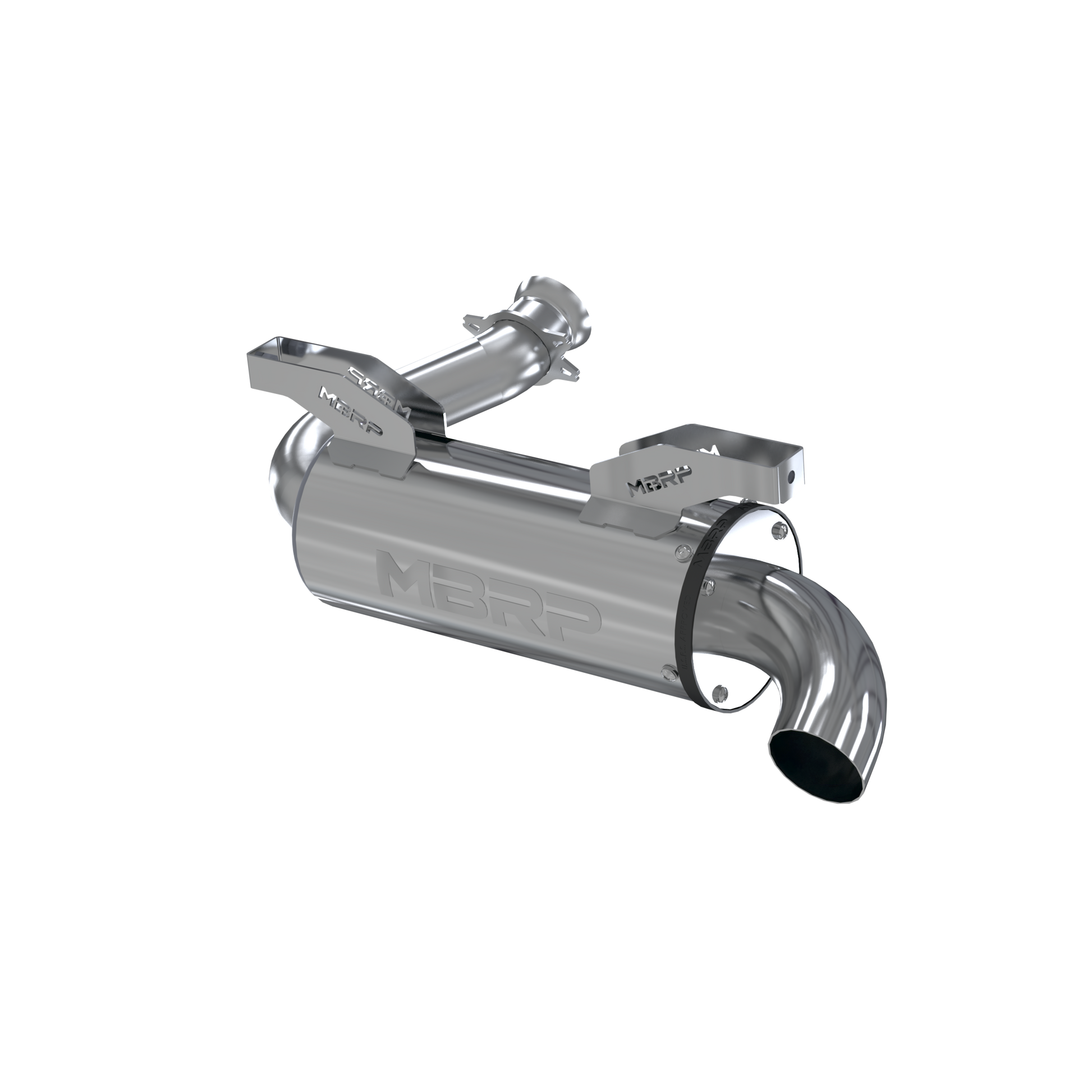 Single Slip On System W/ 5" Performance Muffler Chrome