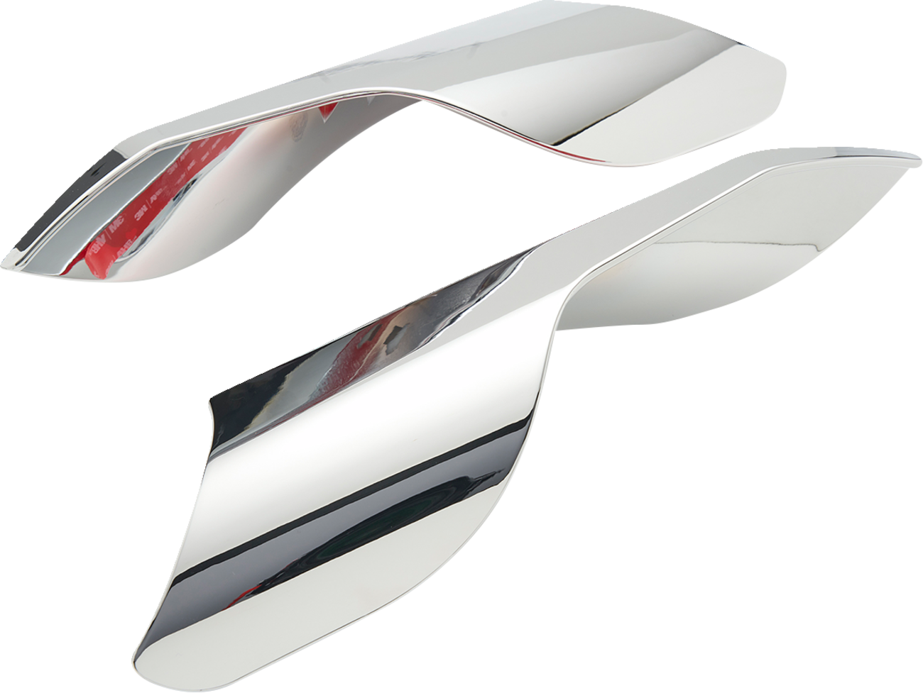 CIRO Heat Deflectors - Chrome - Indian 16000