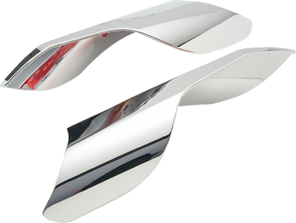 CIRO Heat Deflectors - Chrome - Indian 16000