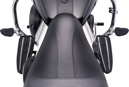 CIRO Heat Deflectors - Chrome - Indian 16000
