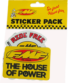 FMF Decal Sticker Pack - Go Fast Have Fun 012518