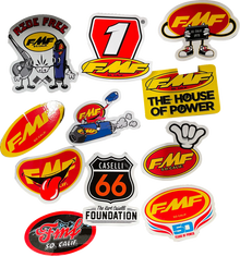 FMF Decal Sticker Pack - Go Fast Have Fun 012518