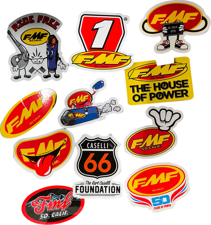 FMF Decal Sticker Pack - Go Fast Have Fun 012518