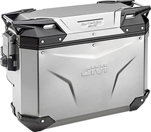 GIVI Outback Evo Side Case - Right - 33 Liter - Silver OBKES33ARA