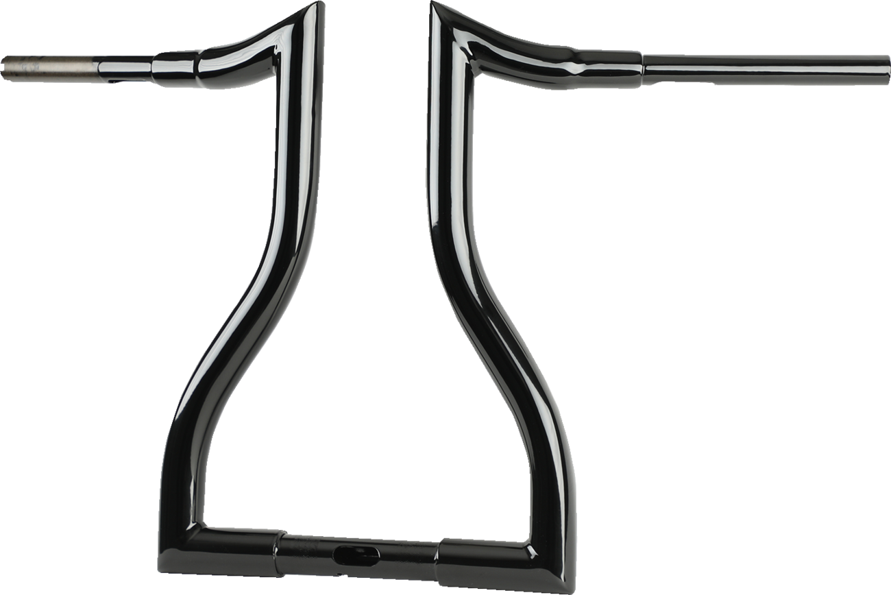 LA CHOPPERS Hammerhead Handlebar - 16" - Black LA-7328-16B
