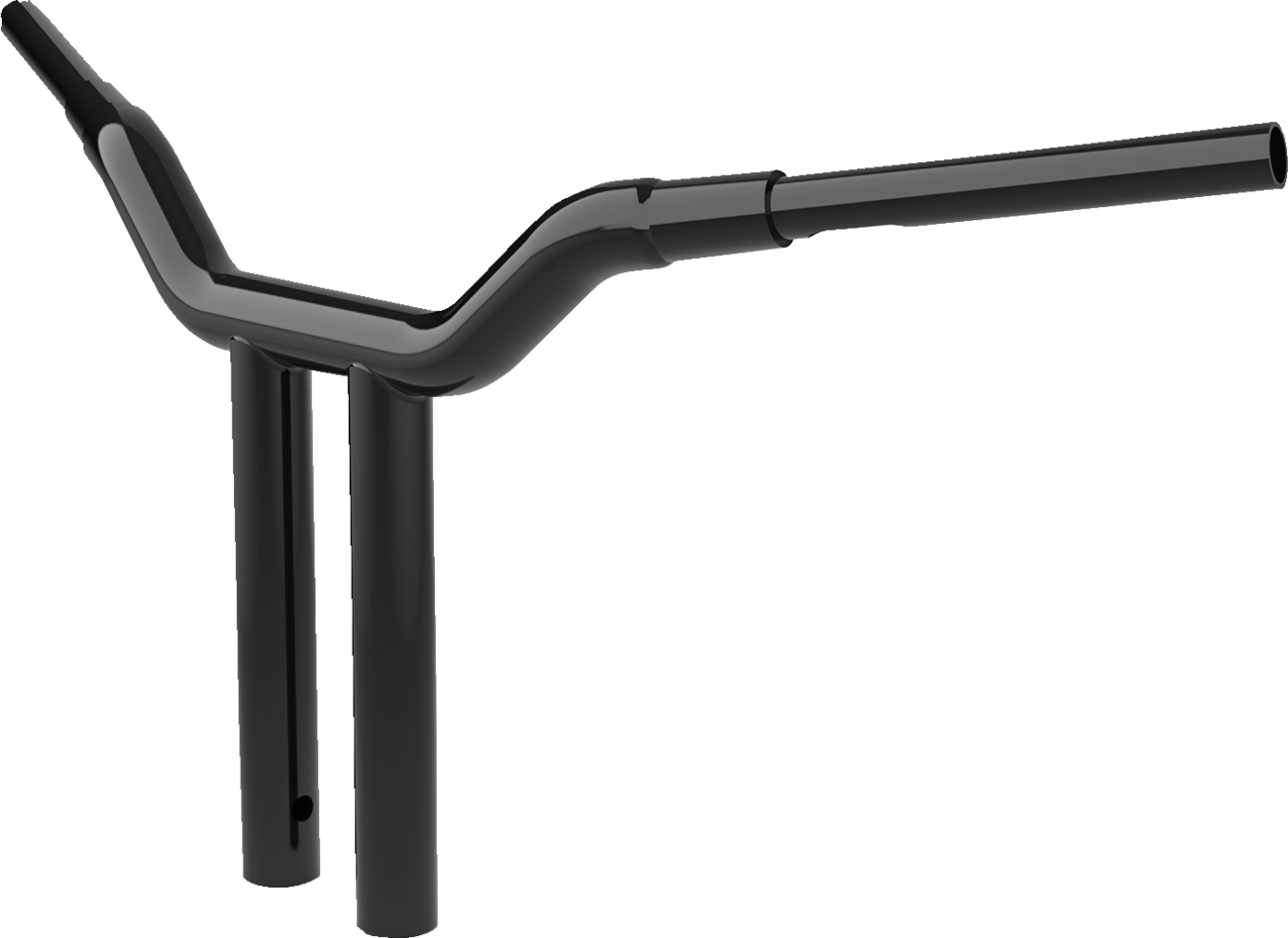 LA CHOPPERS 1-1/2" Kage Fighter T-Bar - 14" - Black LA-7345-14B