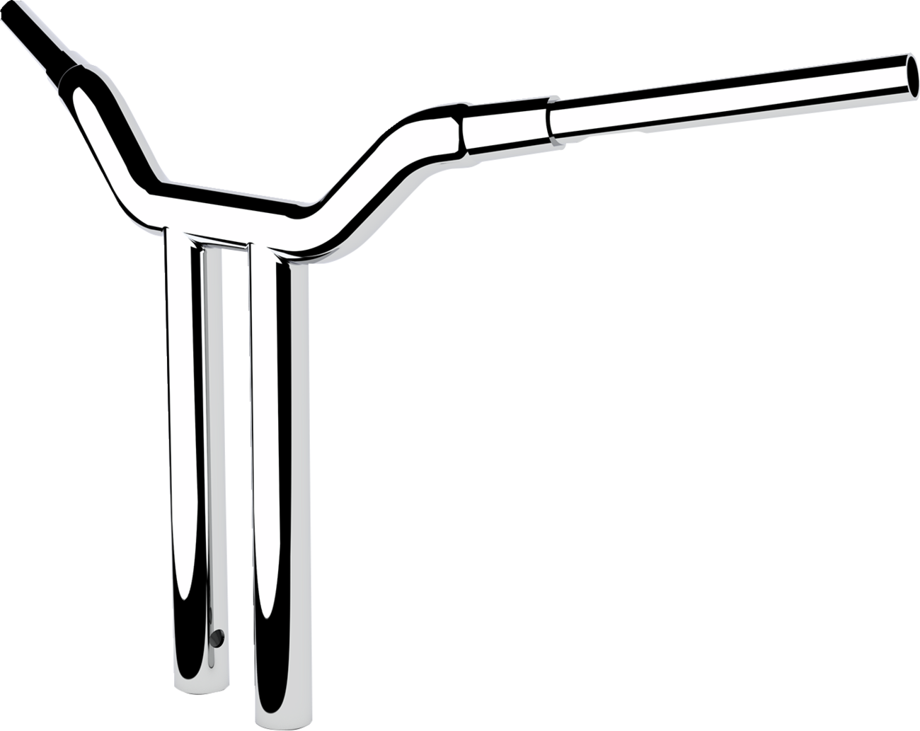 LA CHOPPERS 1-1/2" Kage Fighter T-Bar - 16" - Chrome LA-7345-16