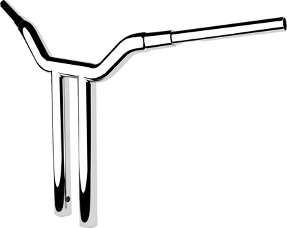 LA CHOPPERS 1-1/2" Kage Fighter T-Bar - 16" - Chrome LA-7345-16